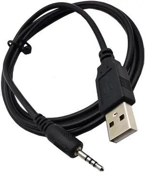 1Pc 2.5mm USB Charger Power Cable Cord for Synchros E40BT/E50BT Headphone J56BT S400BT S700 Easy To Use Durable CE1789