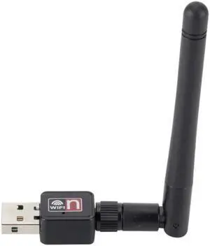Mini Wifi Adapter 150Mbps 2dB Antenna PC USB Wi-fi Receiver Wireless Network Card 802.11b/n/g High Speed USB Lan Ethernet