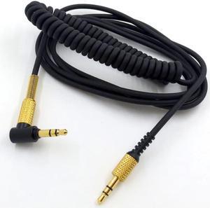 3.5 MM Male To Male Audio Cable for Marshall Headphones Fits Many Headphones Microphone Volume Control for Marshall Major II