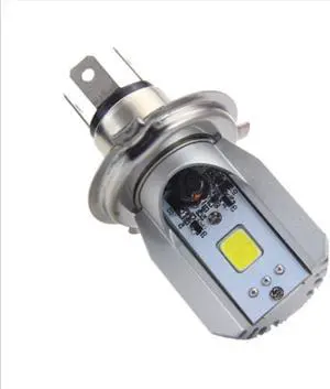 1X H4 6000K 12V LED Motorcycle Motorbike Headlights Bike Fog Lamp Bulb Light Moped Scooter DC12V Outdoor Lighting