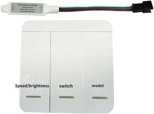 WS2812B WS2811 Controller USB Mini 3 Keys 4 Keys for Pixel LED Strip Light SP002E WS2812 LED Light Strip Power Bank TV DC5V-24V