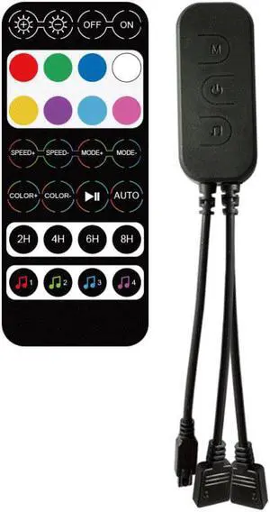 DC5-24V 28Keys RF Wireless Bluetooth-compatible Music Controller for 3528 5050 Flexible LED Pixel Strip Light APP Remote Control