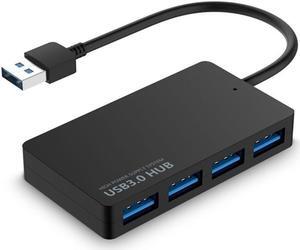 1pcs High Speed USB 2.0/3.0 HUB Multi USB Splitter 4 Ports Expander Multiple USB Expander Computer Accessories for Laptop PC