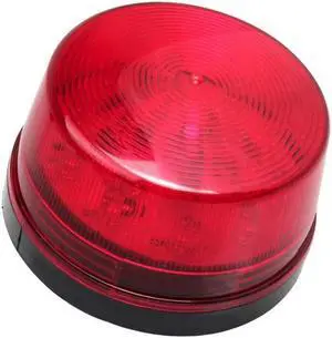 Warning Light LED Flashing Light Warning Light 12V Strobe Light Alarm Signal Light Security Alarm Strobe Light Security Post