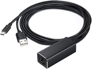 Ethernet Adapter for Chromecast USB 2.0 To RJ45 for Google Chromecast 2 1 Ultra Audio TV Stick Micro USB Network Card