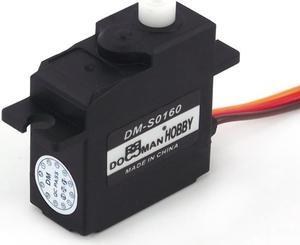 DM-S0160 RC Servo Digital Micro 17g 2.8kg.cm 4.8-6V Servo for 1/18 RC Car Models Mini Aircraft