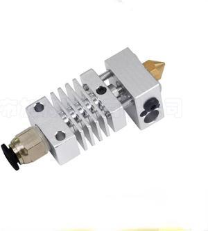 3D Printer CR10 Remote Nozzle Heating Head Printing Head Extruder Extruding Head Heating Block and Nozzle