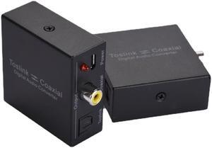 Digital 2-Way Audio Converter Optical To Coax Tendak Optical SPDIF Toslink To Coaxial and Coaxial To Optical SPDIF Swtich