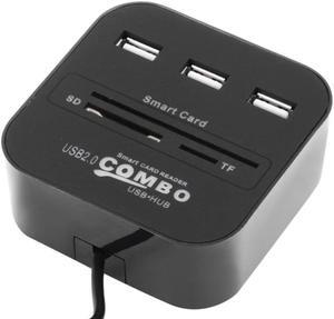 Smart Tax Filing Bank ID Card CACDNIEATM IC SIMSDTF Card Reader 3 Port HUB
