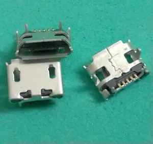 200pcs/lot Mini Micro usb jack socket connector dock plug Charging Sync Port Charger for Transformer Book T100HA T100H