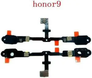 10pcs Fingerprint Sensor Menu Return Key Home Button Connector Flex Cable For Honor 9 Honor9