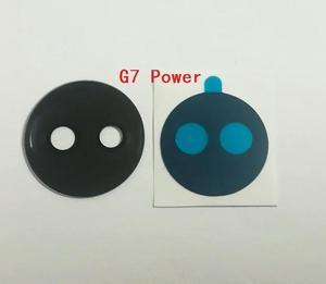 50pcs Back Rear Camera Glass Lens Cover with StickerTape Adhesive For for Moto G7 Power Replacement