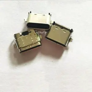 50PCS Micro USB Type C Connector Port For M10 TB-X606X X606F Tablet Charging Dock