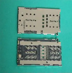 50pcs/lot  SIM card reader connector socket slot for Galaxy S8 G950 S8+ S8 plus G955