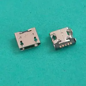 500pcs micro usb connector Jack micro usb charging port For E400 E610 P880 L7 F180 LF200-F160LV Google nexus4