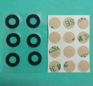 100pcs/lot For Zenfone 2 5.5 ZE550ML ZE551ML Rear Back Camera Lens Glass Cover with Adhesive Sticker