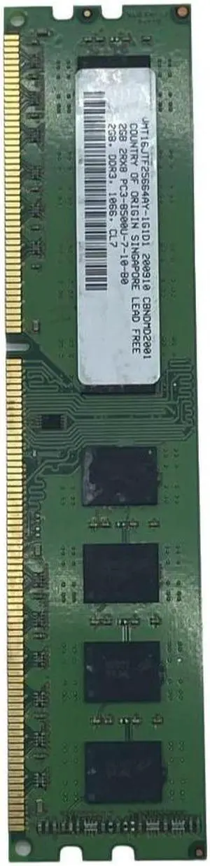 Desktop Computer Memory DDR3 PC3-8500U Fits For Micron 2GB 2R*8