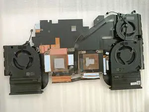 for  M18 M18X A+N MB1 Laptop Heatsink with Fan CN-0NXM30 0NXM30 NXM30 460.0RU19.0021 Fast Ship