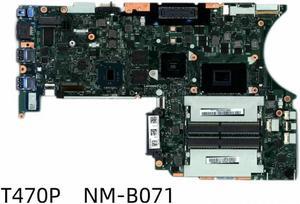 For T470P Laptop Motherboard 01YR903 01HW926 DT473 NM-B701 with I7-7700HQ 940MX 2GB DDR4