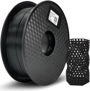 JGMAKER 3D Printer Filament PLA, Dimensional Accuracy +/- 0.03 mm, 1 kg Spool, 1.75 mm Black