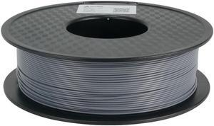 JG MAKER 3D Printer PLA Plus(PLA+) 1.75mm,Orange 1 KG Spool, Dimensional Accuracy +/- 0.03 mm, 3D Printing Filament Suitable for Most FDM 3d Printers and 3D Pens Gray