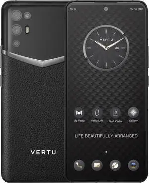 Vertu iVERTU 5G Unlocked Android Smartphone,12G RAM + 512G ROM,64MP Camera,Dual-SIM Cell Phone,Calf Leather Craft