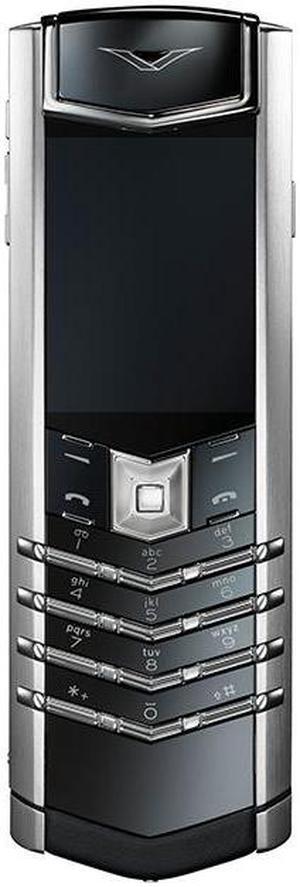 VERTU SIGNATURE V Luxury Business Mobile Phone Pure Silver