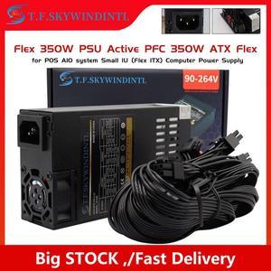 T.F.SKYWINDINTL Flex PC PSU 350W Small 1U Power Supply Rated Power 350W Full Module 80plus Gold For K39 A4 S3 G5 ITX Mini Case
