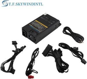 T.F.SKYWINDINTL 1U MINI Flex ATX Power Supply Unit 400W  Watt Modular PSU Cable For ITX Game Desktop with Power Cable