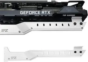 GPU Holder Brace Graphics Card Support, Video Card Sag Holder/Holster Bracket Support AMD6700/Nvidia 3090 - 309EZ-White
