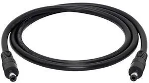 BUCIER DC Male to Male Extension Cable 5.5mmx2.1mm Power Adapter 18AWG Cable for Surveillance Monitor,Security Camera,LED Display,DVR,Router 3FT/1m