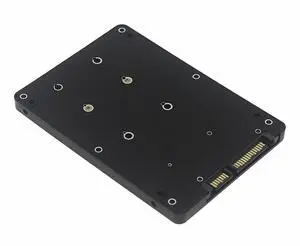 BUCIER Mini PCI-E mSATA SSD to 2.5" SATA Adapter Card with Case-Black