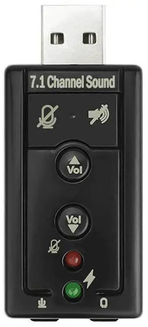 BUCIER 7.1 Channel USB External Sound Card Audio Adapter