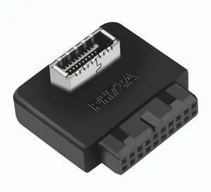 BUCIER USB 3.2 Gen 1 to USB 3.2 Gen 2 Header Adapter, USB 3.1 Type-E Key-A to USB 3.0 20 Pin Header Converter for Type C Motherboard (Standard Type)