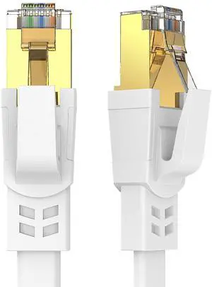 BUCIER Cat 8 Ethernet Cable 1.5 ft 2Pack, High Speed Internet Cable with 40Gbps 2000Mhz, Shielded Direct Burial RJ45 Network Cable (2 Pack) BUCIER Cat 8 Ethernet Cable 1.5 ft 2Pack, High Speed Internet Cable with 40Gbps 2000Mhz, Shielded Direct Burial RJ45 Network Cable (2 Pack)
