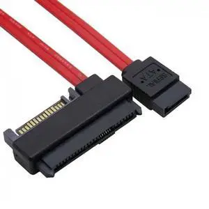BUCIER SFF-8482 SAS 29 Pin to 7 Pin SATA Hard Disk Drive Raid Cable with 15 Pin SATA Power Port 50cm