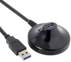 BUCIER 5Gbps USB 3.0 Type-A Male to Female Extension Dock Station Docking Cable 2.6ft for Phone Laptop