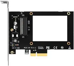 BUCIER PU11 U.2 to PCIe 4.0 X4 Adapter for 2.5 Inch U.2 SSD, PCIe 4.0 X4 Full Speed