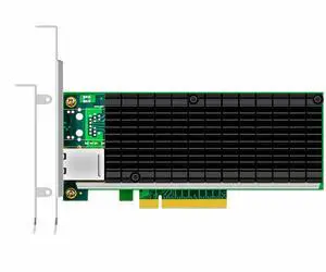 BUCIER ST7215 1-Port 10Gb RJ45 Ethernet Network Card with Intel X540 Controller, PCIE 2.0 X8 Interface, Support Windows 11/10/Windows Server/Linux/ESX/VMware ESXi(Not Support Mac OS)