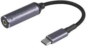 BUCIER PD 100W DC 3.5mm x 1.35mm Female Input to USB Type C Male Power Charging Cable, DC35135 to Type C Extension Cable with PD Automatic Identification Chip,for Phones,Tablets,Laptops