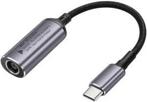 BUCIER PD 140W DC7909 to USB C Cable DC 7.9mm x 0.9mm Female(7.9 x 5.5mm) Input to Type C Male Power Charging Cable with PD Automatic Identification Chip,for Phones,Tablets,Laptops(DC7909)