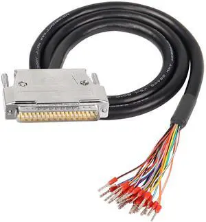 BUCIER DB37 Connector Adapter 37 Pin Serial Extension Cable Solderless 37-Pin Port Breakout Replacement Cable with Bare Wire - 1M/3.2Ft (DB37 Male)