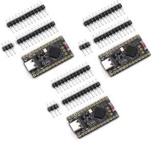 BUCIER Pro Micro NRF52840 Development Board Wireless Bluetooth Charging Management Module 2.4GHz 3pcs