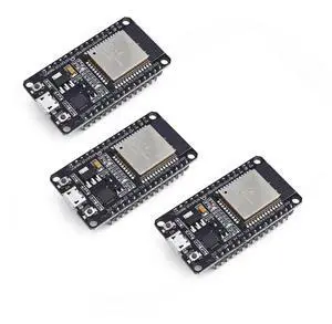 BUCIER ESP32S ESP32 Development Board 2.4GHz Dual-Core WiFi +Bluetooth 2 Function Microcontroller for Arduino (ESP32 30P, 3PCS)