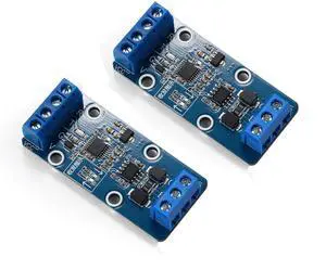 BUCIER RS232 to RS485 Module 232 485 Mutual Conversion Module Serial Conversion Module Industrial Grade Protection 7.5-26V Board 2pcs