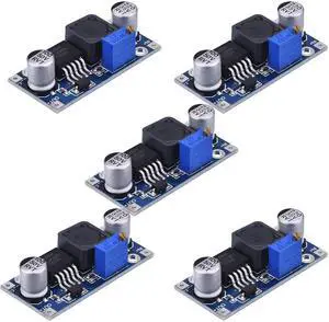 BUCIER 5pcs XL6009 Boost Module DC-DC Adjustable Module DC3.0-30V to DC5-35V Output Voltage Power Converter Circuit Board Module 400KHz