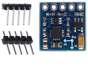 BUCIER QMC5883P GY-271 3-5V IIC Triple Axis Compass Magnetic Sensor Module Electronic Compass Module Compatible HMC5883L