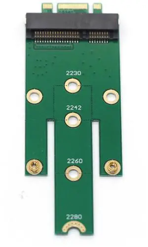 BUCIER Mini PCIe mSATA SSD to M.2 NGFF SSD Adapter Card