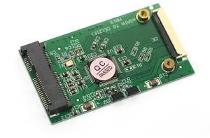 BUCIER Mini PCI-E mSATA SSD to 40Pin ZIF Adapter Card