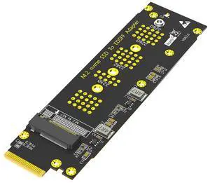 BUCIER New Version U.2 SFF-8639 to NVMe Ruler 1U GEN-Z EDSFF Short SSD E1.S Adapter
